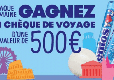 concours chèque voyage 500€