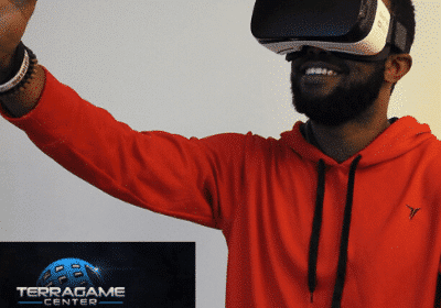 Une experience de realite virtuelle au Terragame Center offerte