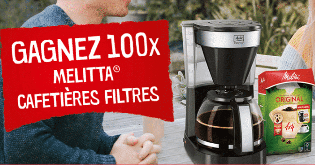 concours cafetieres melitta