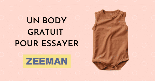 body bébé zeeman