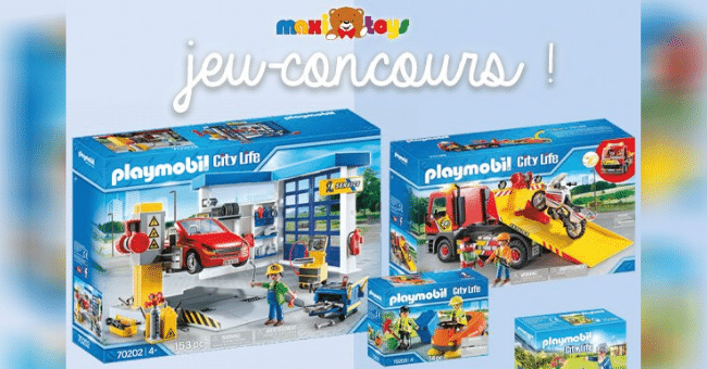 concours lots jouets playmobil