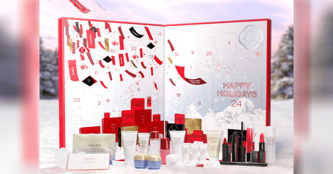 concours calendrier lavent shiseido