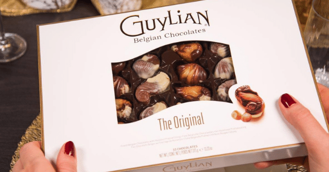 Chocolats Guylian achetés = 1 ballotin gratuit