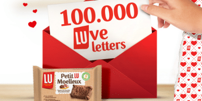 Gratuits : 100.000 cartes de Saint-Valentin avec un biscuit Lu