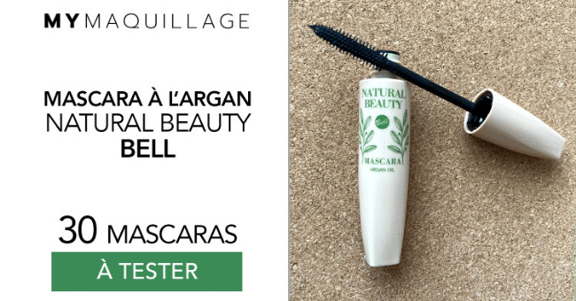 30 mascaras Natural Beauty Bell offerts