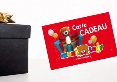 En jeu: 8 cartes cadeau Maxi Toys de 75€