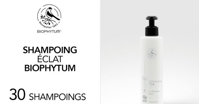test produits shampoings biophytum