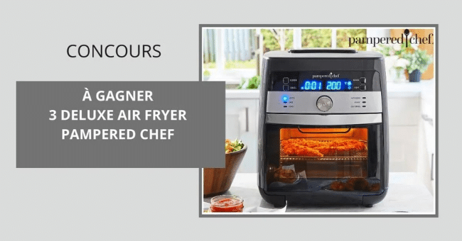 concours airfryer pampered chef