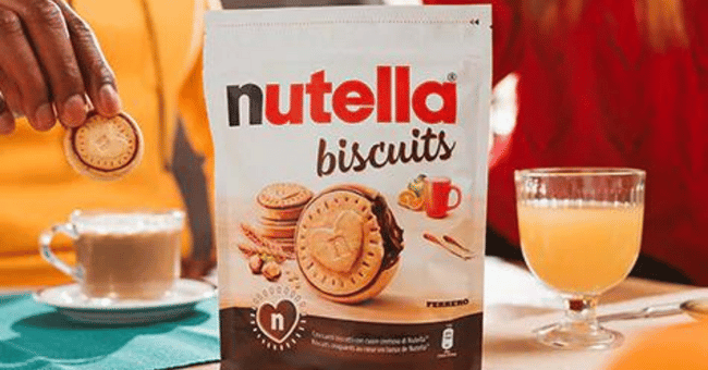 Colis offre biscuits Nutella - 15€ remboursés