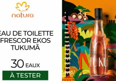 30 flacons dEau de toilette Tukuma offerts
