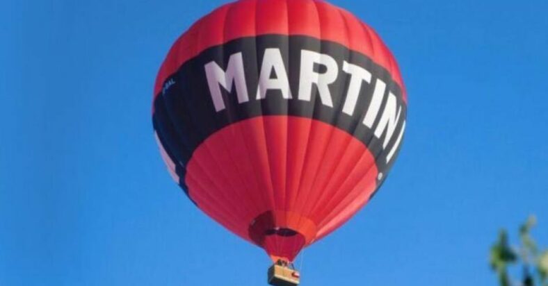 Concours Martini Tentez de gagner un apero a bord dune montgolfiere