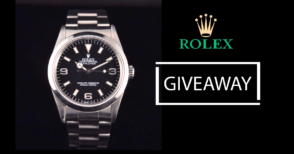 Tentez de gagner une Rolex Explorer Full Set de 1996