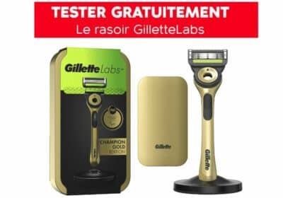 Testez GRATUITEMENT Le rasoir GilletteLabs