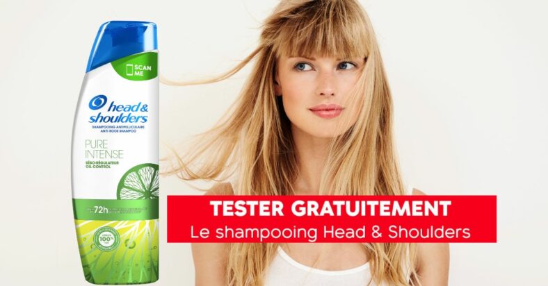 Testez GRATUITEMENT Le shampooing Head Shoulders